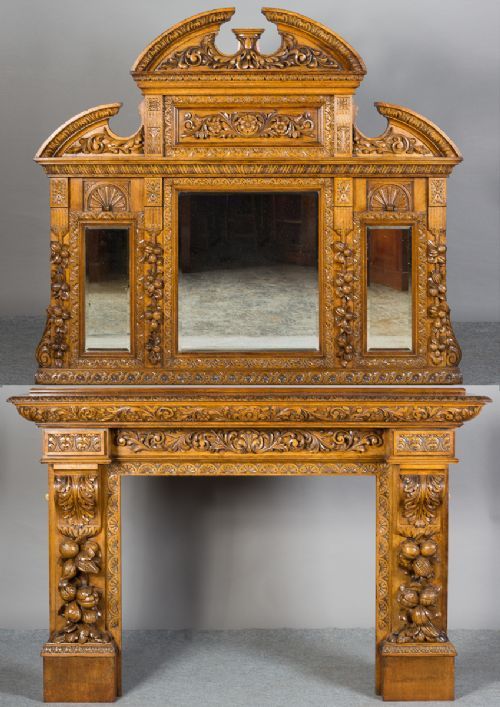 Spectacular Antique Fire Surround