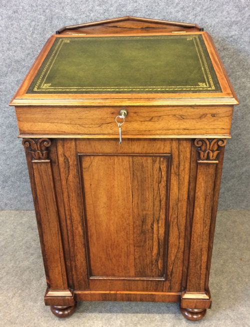 Rosewood Slide Top Davenport