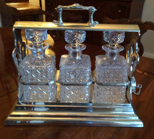 Silver Plated Walker & Hall Tantalus