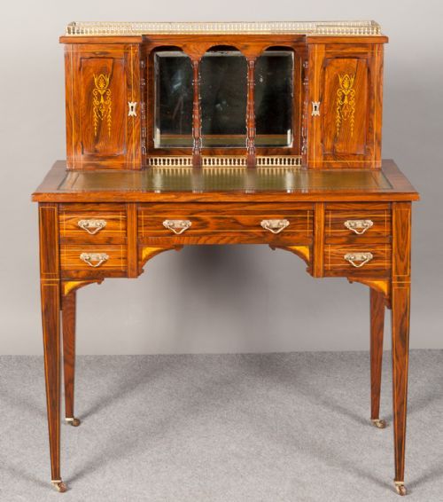 Ladies Inlaid Writing Table