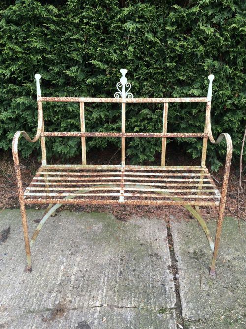 Antique Garden Seat/bench.