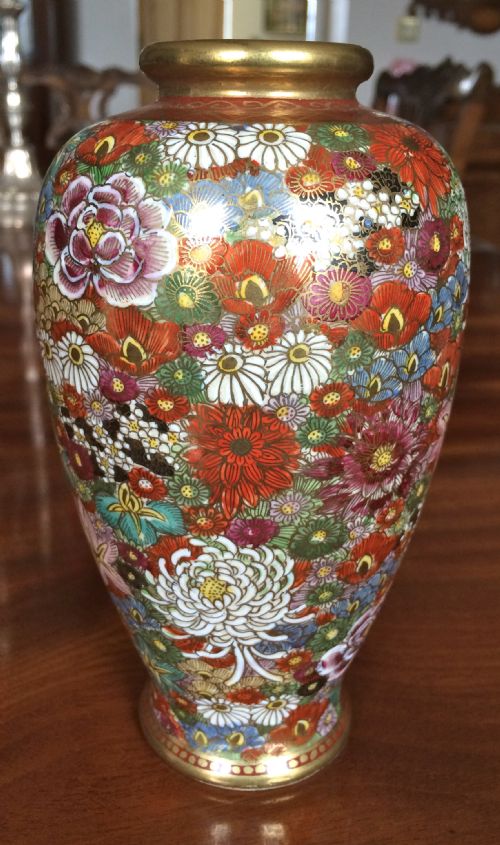 Meiji Satsuma Vase