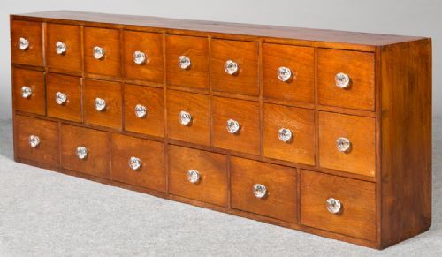 Victorian Bank of 22 Drawers
