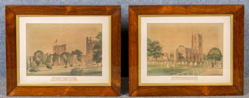 Pair of Antique Rosewood Picture Frames