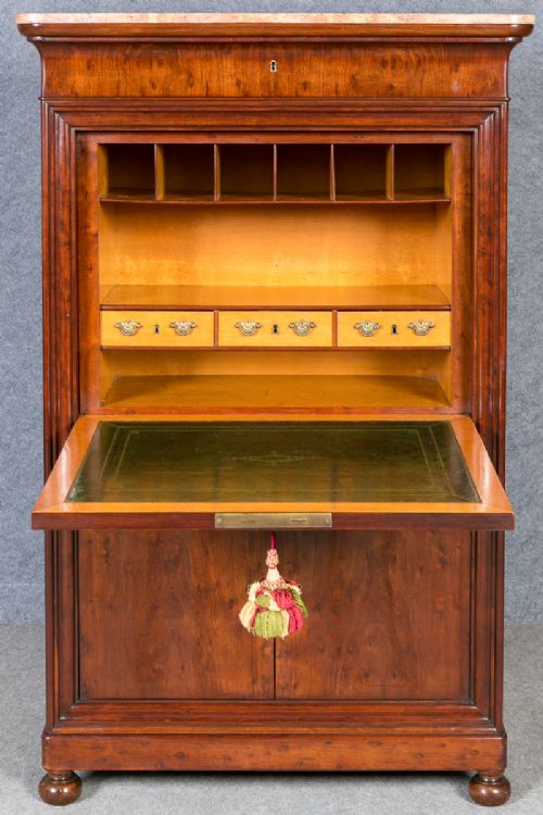 19th Century Mahogany Abattant