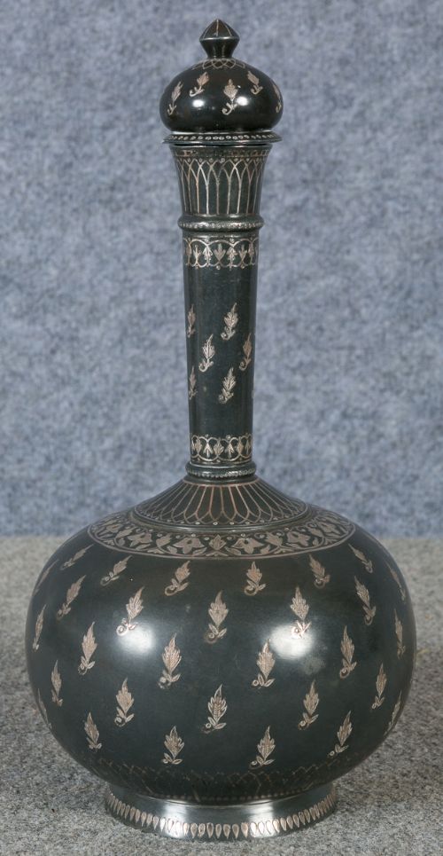 Bidri Vase & Cover