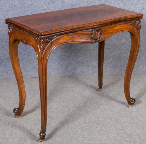 French Art Nouveau Card / Side Table