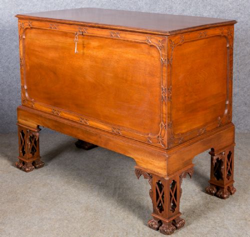 Chinese Chippendale Chest on Stand