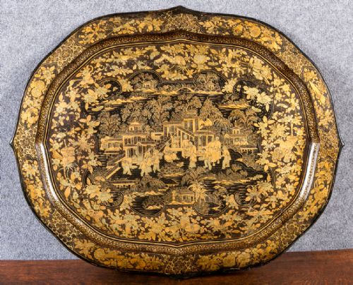 Regency Papier Mache Tray