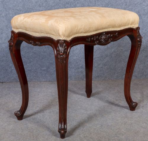 Mahogany Window Seat / Stool