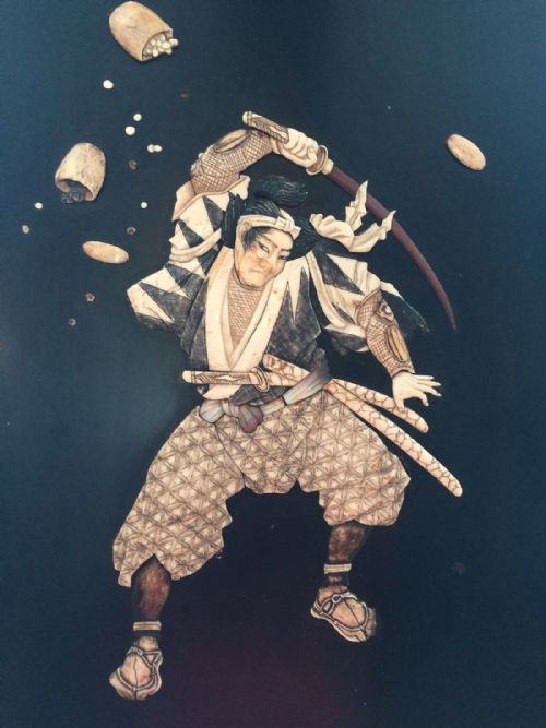 Japanese Shibayama Samurai Warrior