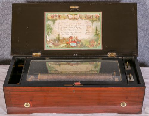 Antique Swiss Music Box