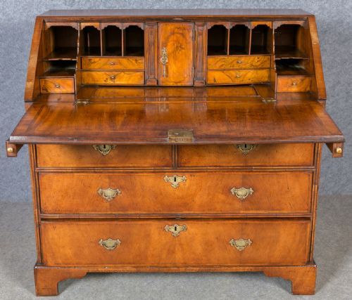 George I Walnut Bureau
