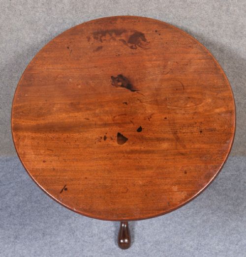 GEORGIAN BIRD CAGE BASE OCCASIONAL TABLE - ADDITIONAL PHOTO 3