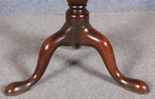 GEORGIAN BIRD CAGE BASE OCCASIONAL TABLE - ADDITIONAL PHOTO 7