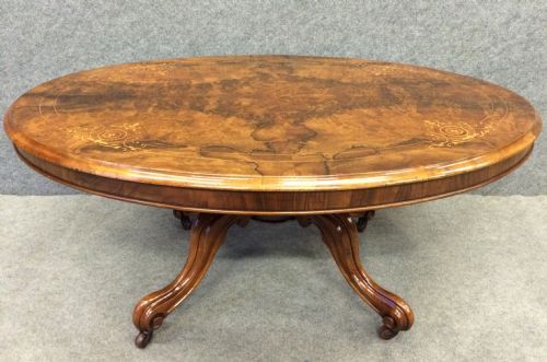 Victorian Walnut Coffee Table