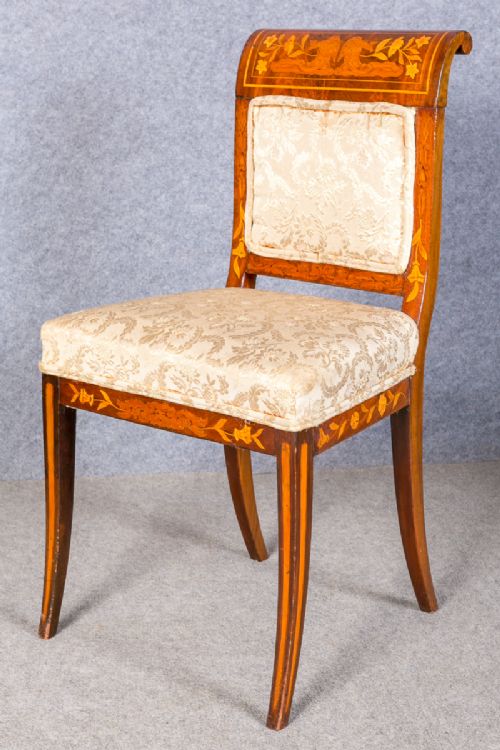 Dutch Marquetry Chair