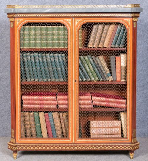 Henry Dasson, Fine Dwarf Bookcase