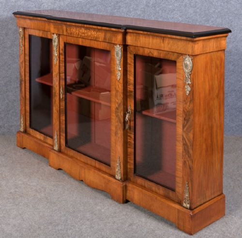 Victorian Credenza Bookcase