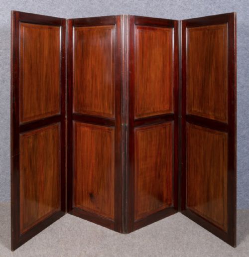 Edwardian Mahogany Room Divider / Screen