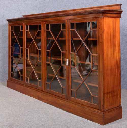 Edwardian Mahogany Bookcase
