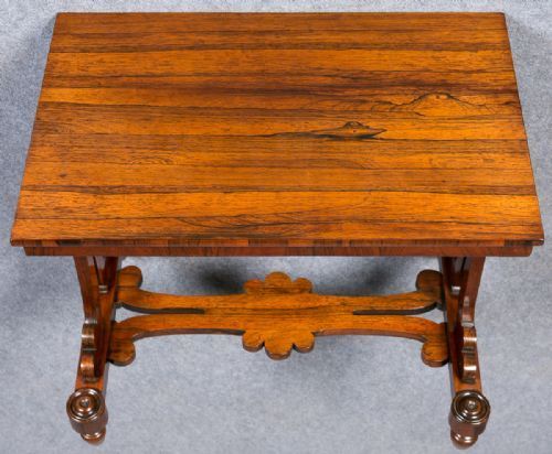 Victorian Rosewood Coffee Lamp Table