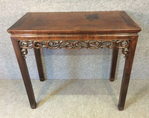 Chinese Hardwood Altar Table Console Table
