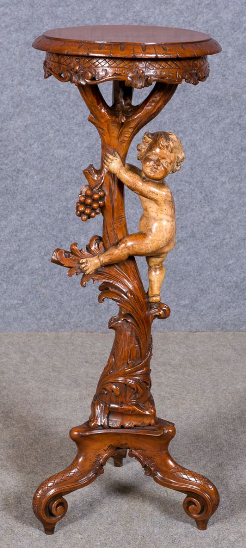 Antique Venetian Torchere Stand