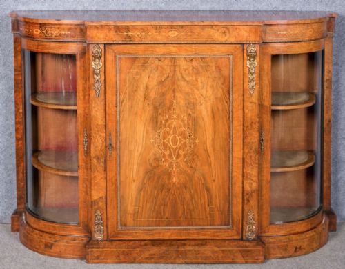 Victorian Walnut Credenza