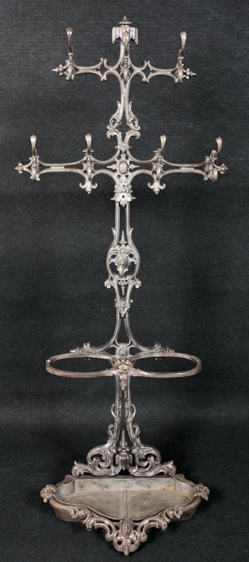Victorian Cast Iron Hallstand
