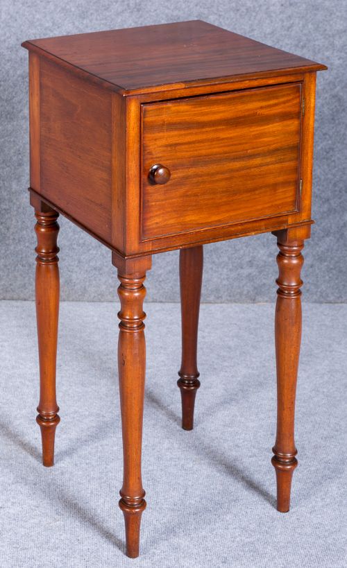 Antique Mahogany Bedside Cabinet