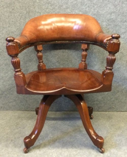 Victorian Revolving Desk Chair