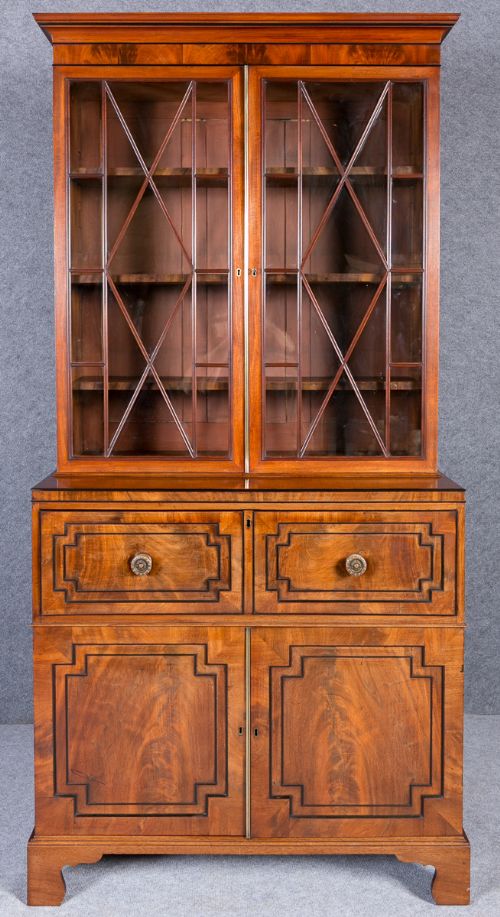 Regency Secretaire Bookcase