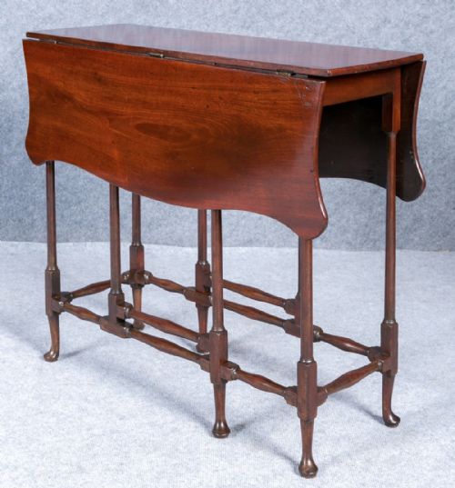 Antique Mahogany "Spider" Gate Leg Table