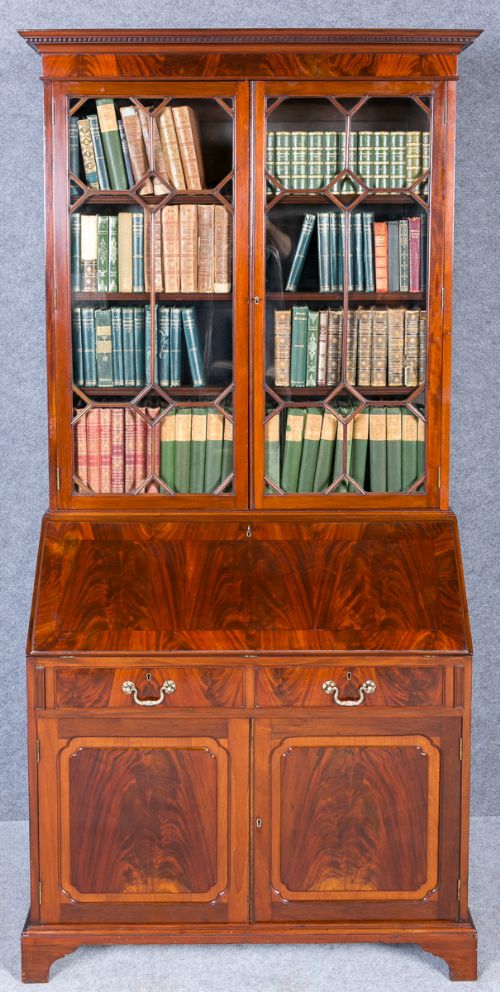 Edwardian Bureau Bookcase