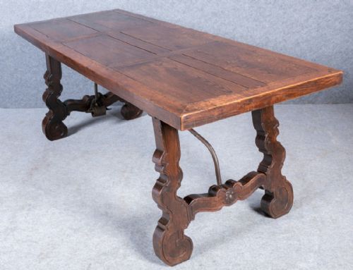 Spanish Style Oak Refectory Table