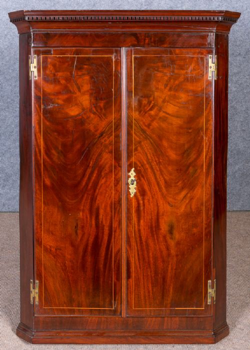Georgian Period Corner Cupboard