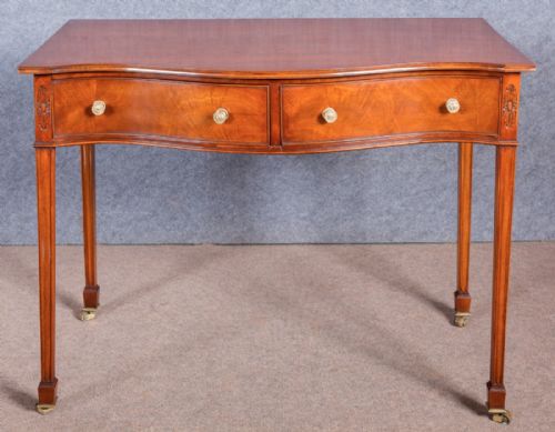 Serpentine Fronted Console or Side Table