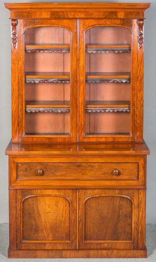 Good Victorian Secretaire Bookcase