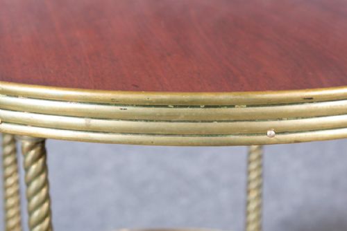 MAHOGANY OCCASIONAL TABLE - ADDITIONAL PHOTO 1