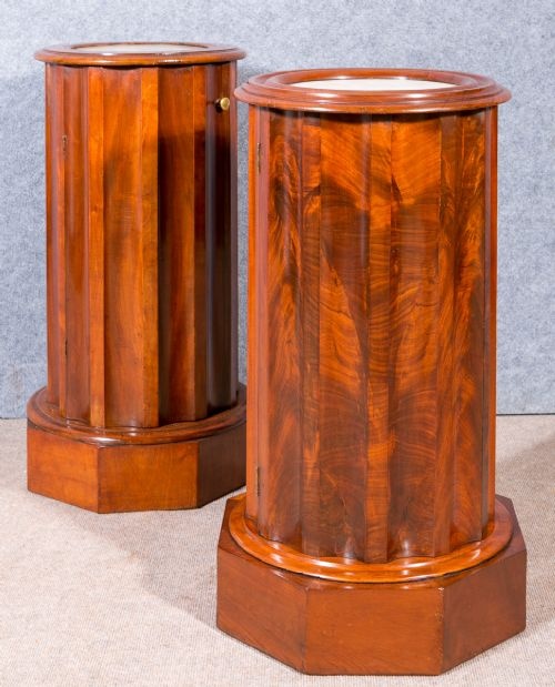 A Victorian Mahogany Bedside Cabinet