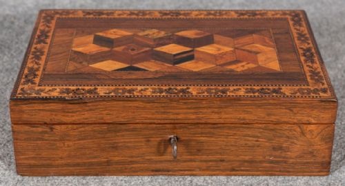 Antique Tunbridge Ware Box
