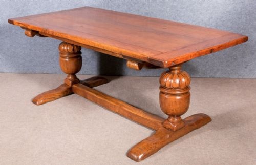 Solid Oak Refectory Table