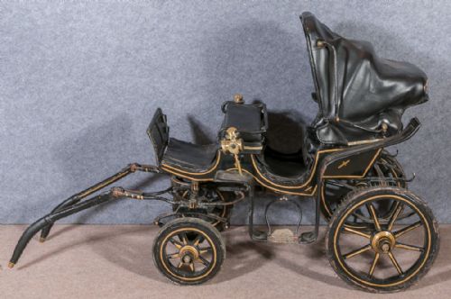 Victorian Child's Barouche Carriage