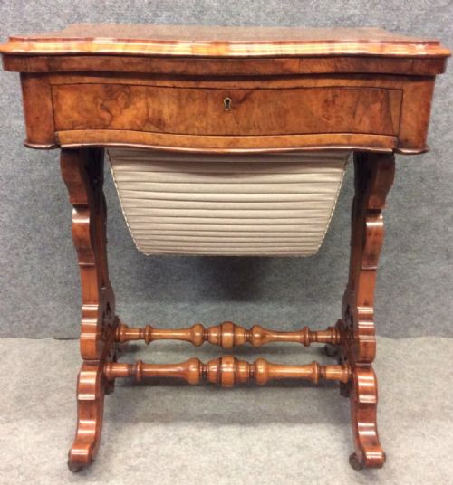 Victorian Work & Games Table