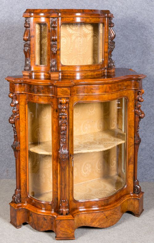 Superb Victorian Display Cabinet