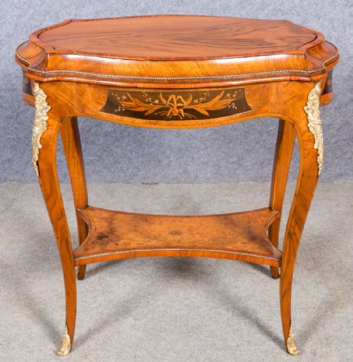 Victorian  Inlaid Walnut Planter