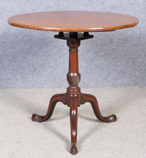 George III Mahogany Tripod Table