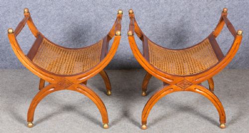 Pair of Regency Style Stools