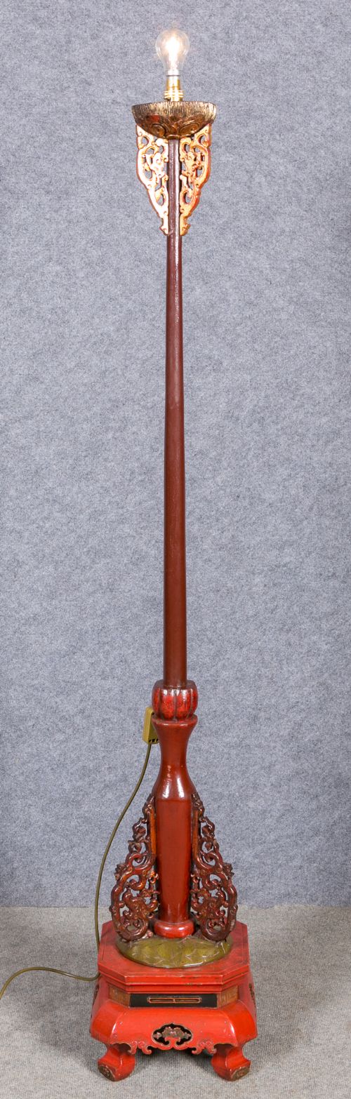 Unusual Chinese Standard Lamp